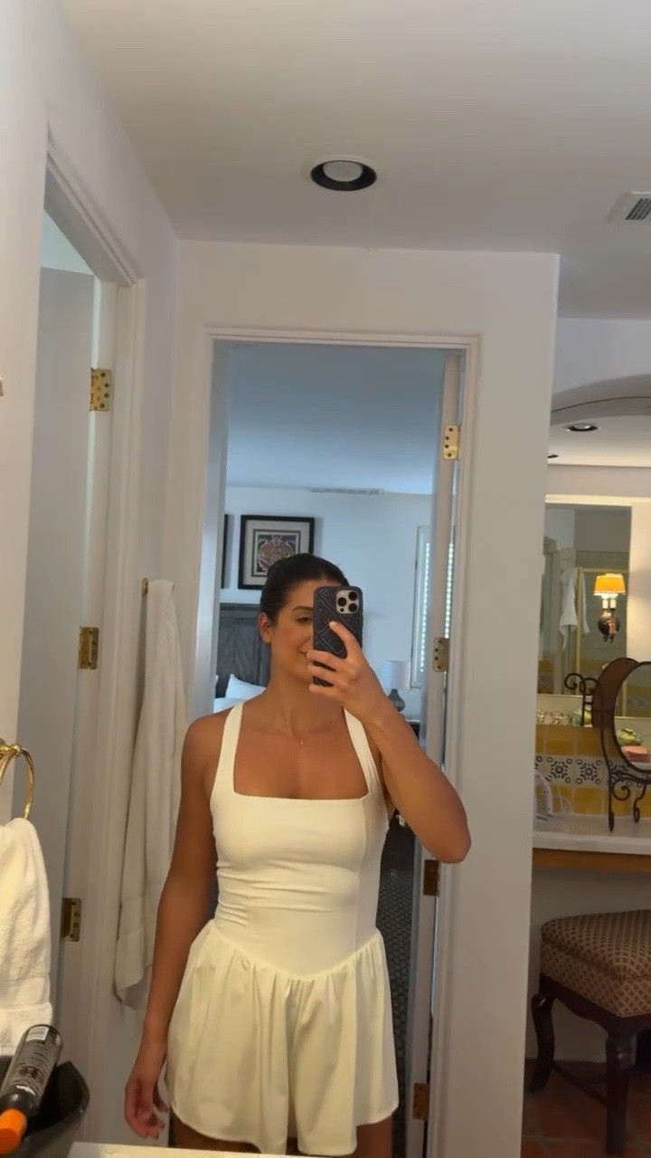 Such a good outfit for errands!

TTS: M

Amazon, Amazon activewear, Kane, Kane footwear, sunglasses, activewear outfit inspo, activewear finds, tennis dress, Grace white

#LTKootd #LTKgrwm #LTKfitnessgoals