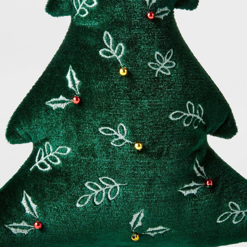 10" Decorative Fabric Christmas Tree Dark Green - Wondershop™ | Target