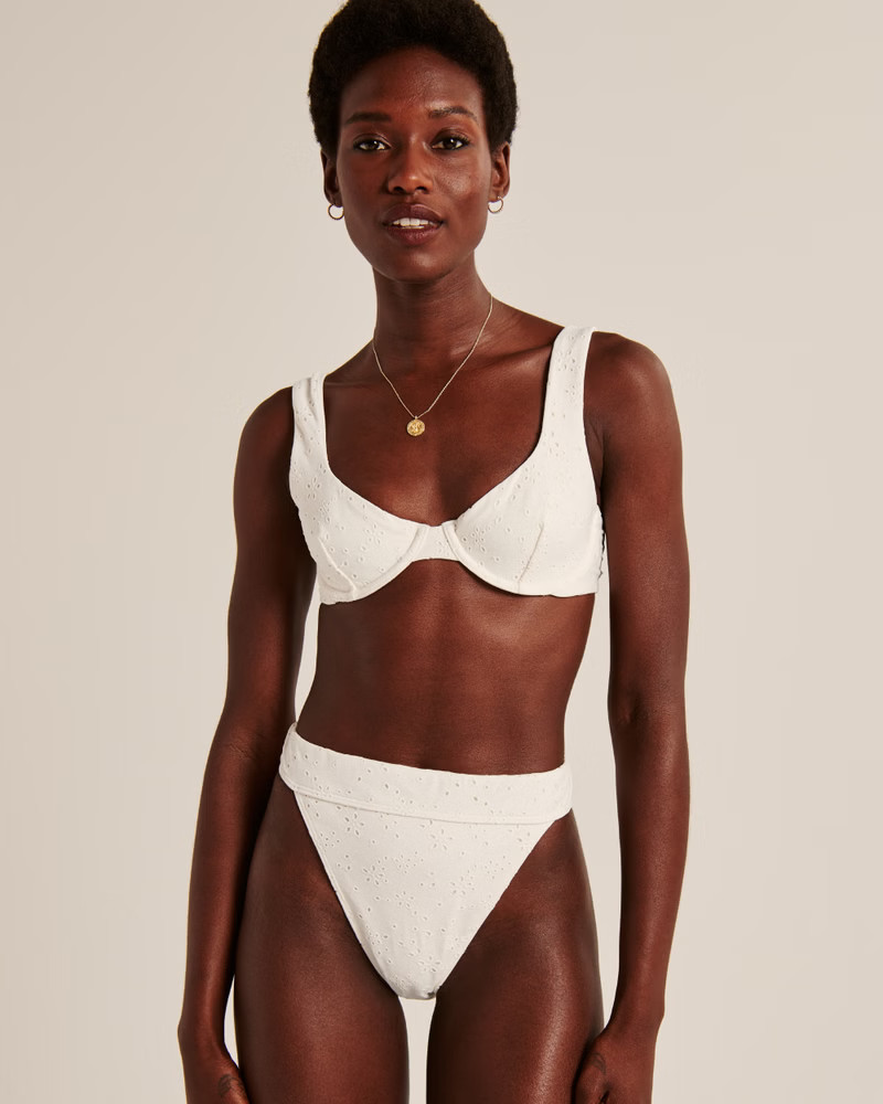 90s High-Waist High-Leg Cheeky Bottoms | Abercrombie & Fitch (US)