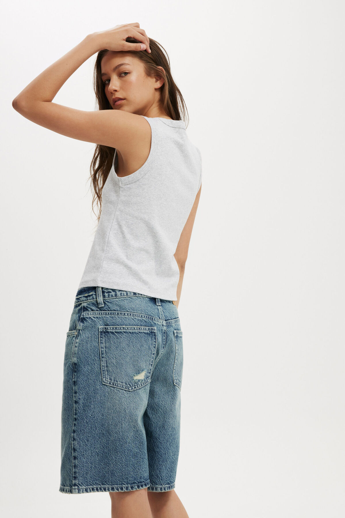 Super Baggy Denim Jort | Cotton On (US)