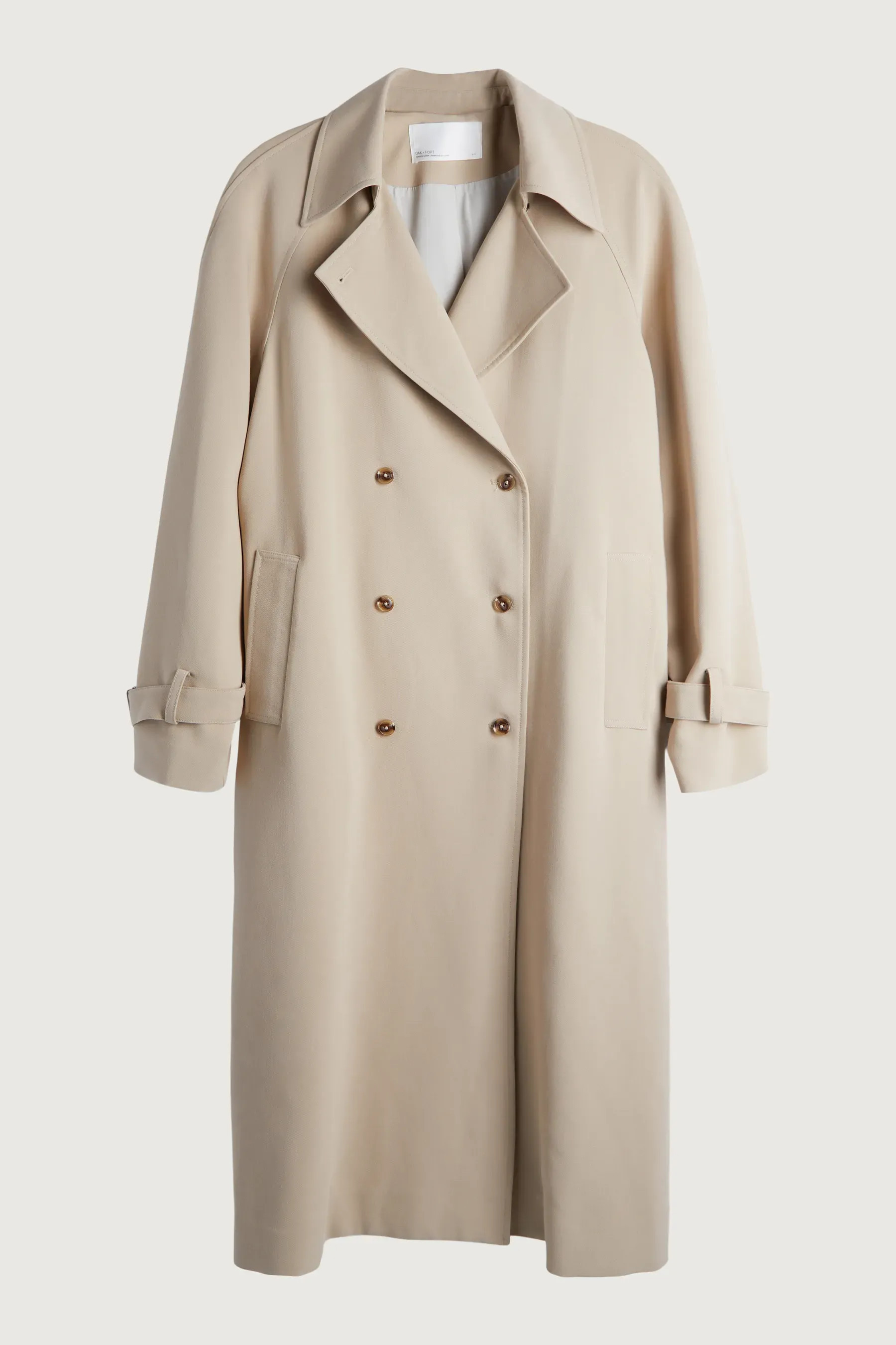 OVERSIZED TRENCH COAT | OAK + FORT