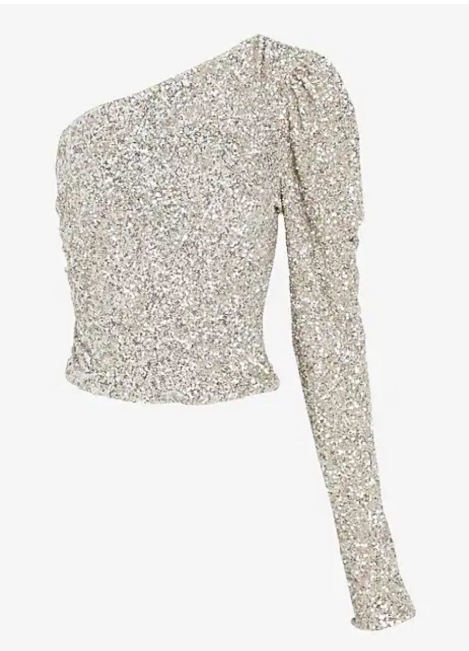 Holiday ready with this beautiful one shoulder blouse! On sale now! 

#LTKHoliday #LTKbeauty #LTKstyletip