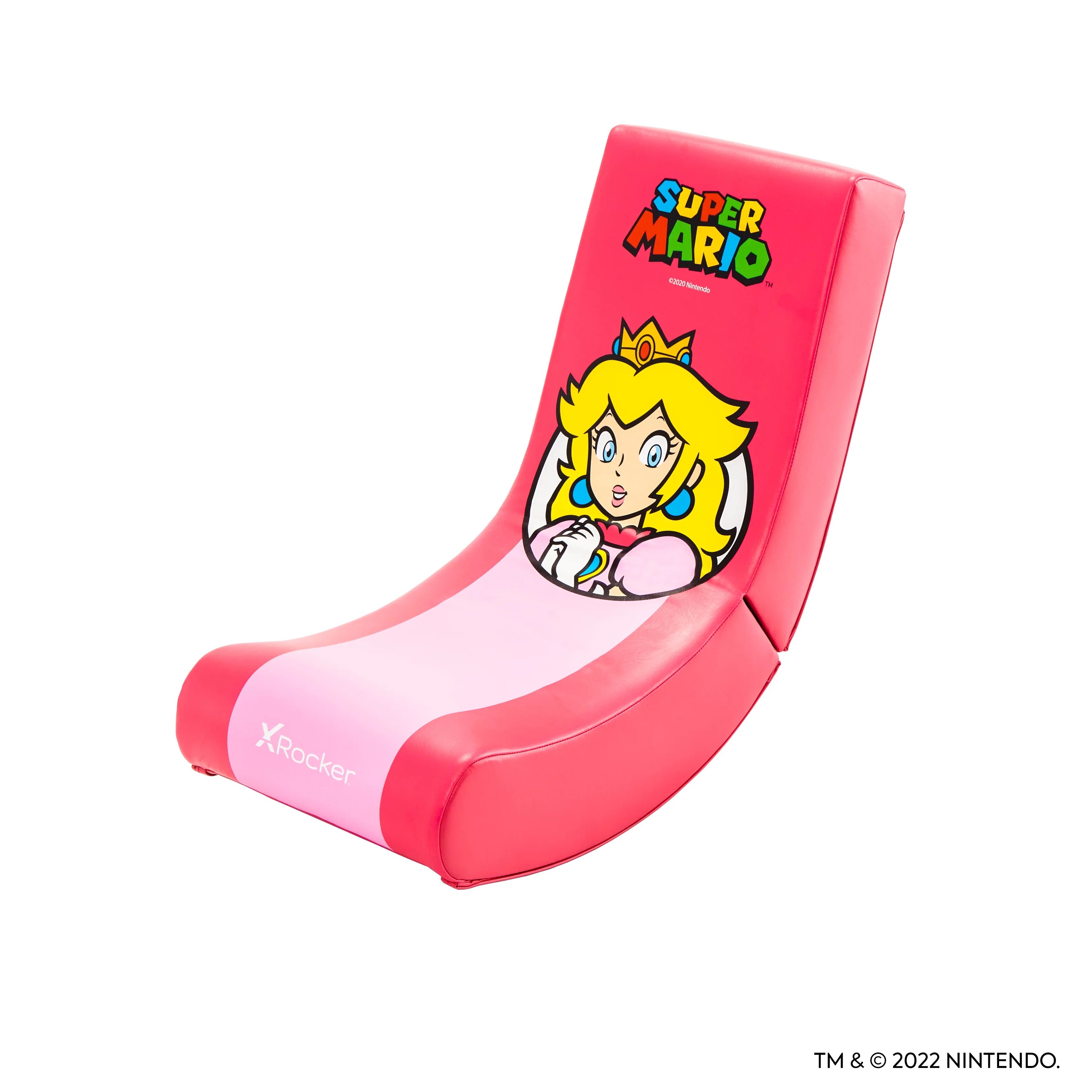 X Rocker® Super Mario™ Spotlight Floor Rocker Gaming Chair for Kid– Peach, Nintendo - Walmar... | Walmart (US)
