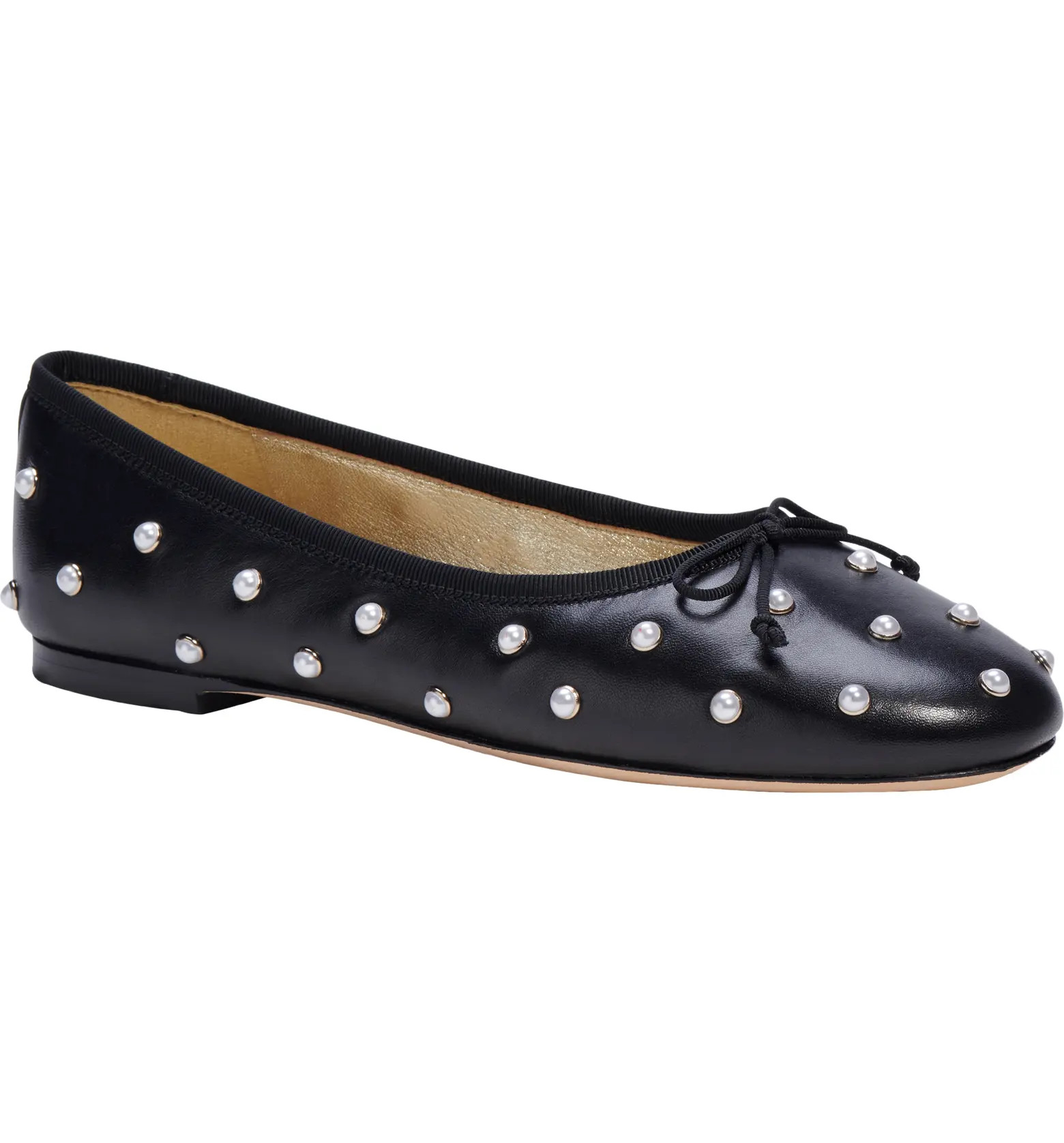 honey studded ballet flat | Nordstrom