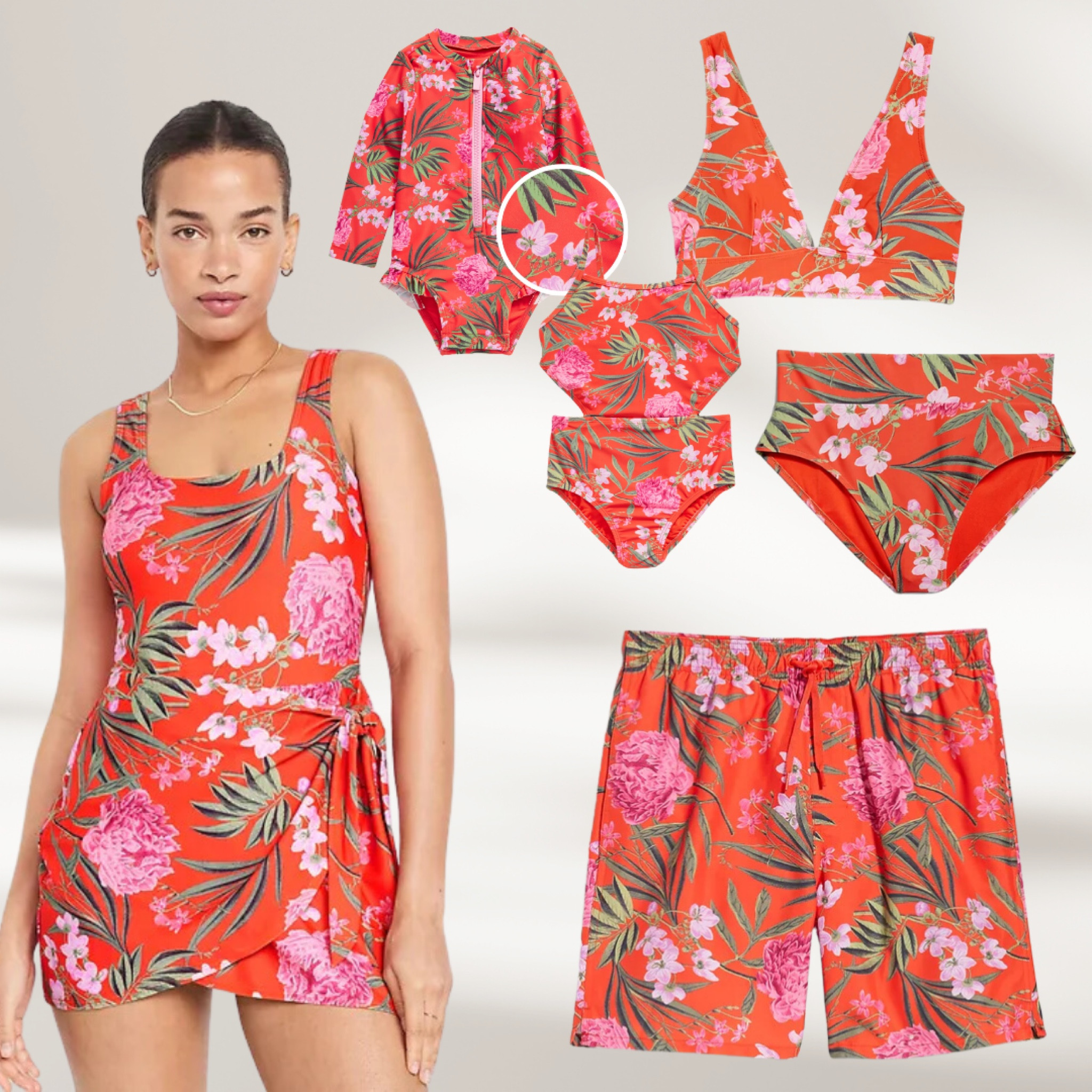 Obsessing over matching family fits, anyone else?!! I see an aesthetic beach day in our future!

#LTKSeasonal #LTKSwim #LTKFamily