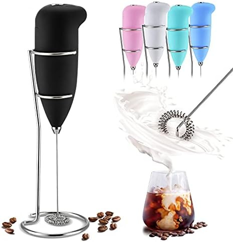 SONWELL Coffee Milk Frother Handheld, Battery Operated Electric Drink Coffee Mixer with Stainless St | Amazon (US)