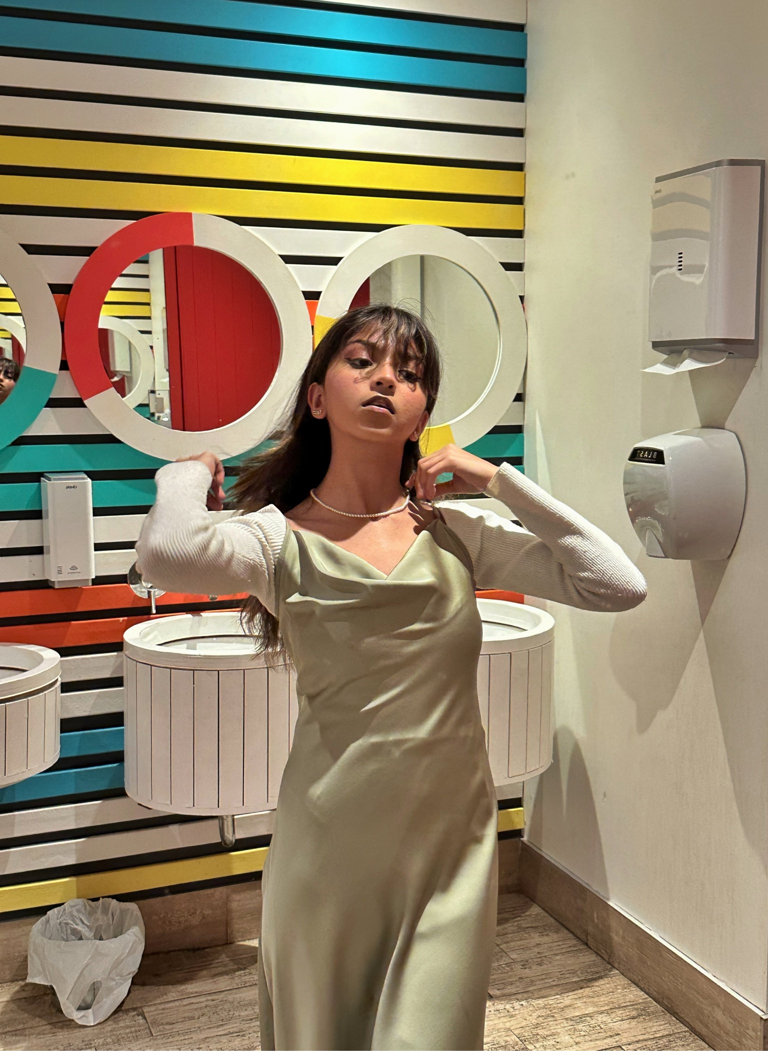 sage green silk dress - perfect for dinners 🤍

#LTKstyletip #LTKmodest #LTKpartywear