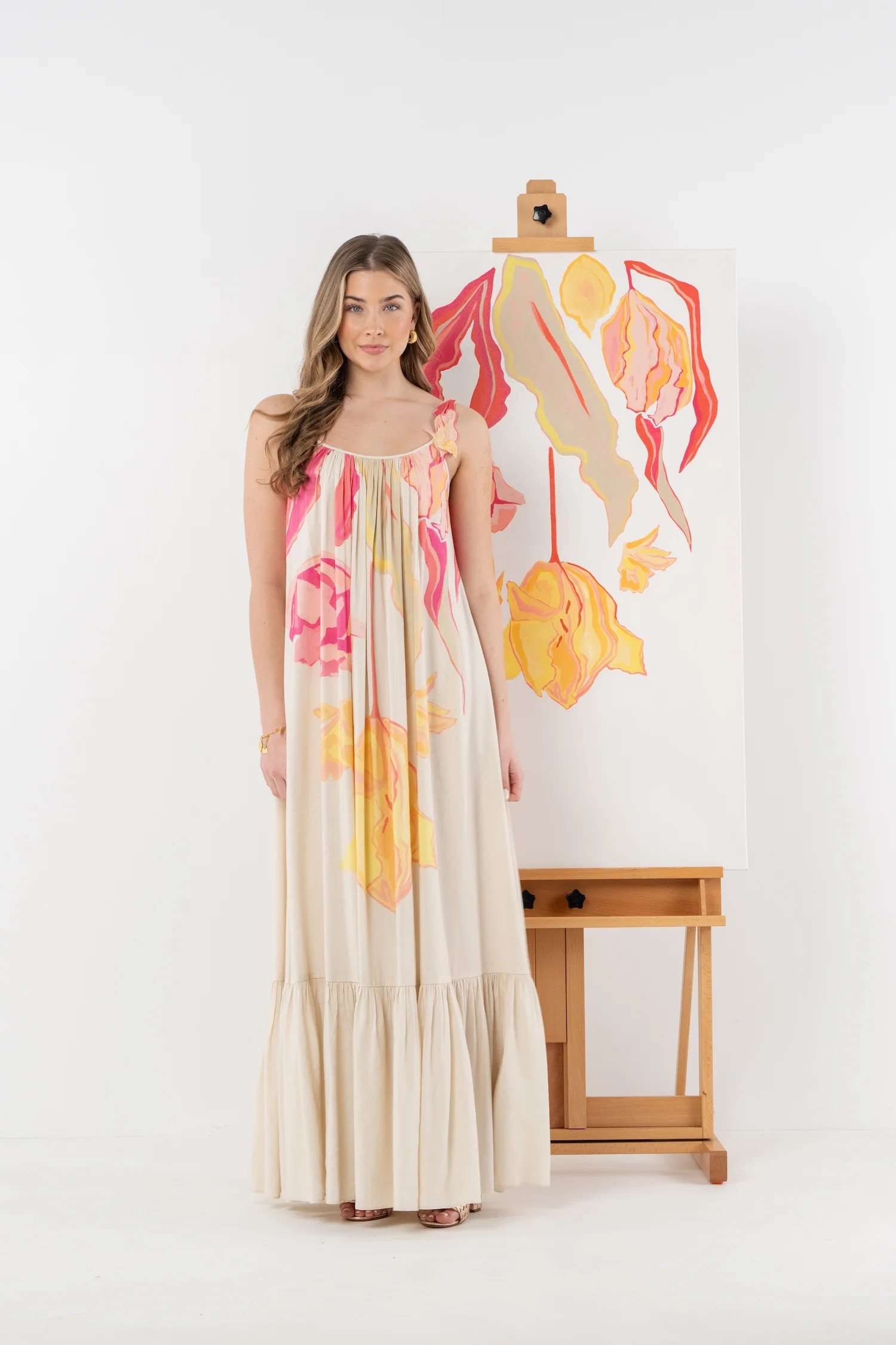 Susannah Maxi in Botanical Muse | Emily McCarthy