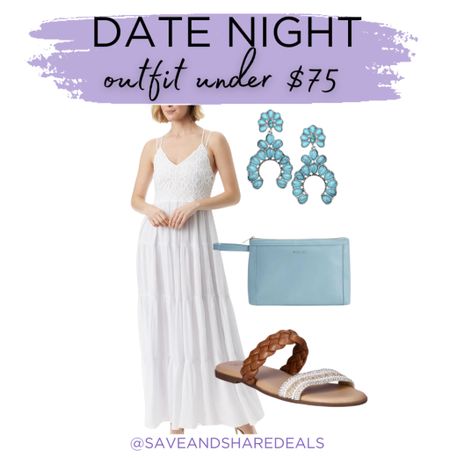 Looking for a cute date night outfit? Shop this entire outfit for under $75 from Walmart! So perfect for summer! 

Walmart finds, Walmart fashion, summer fashion, summer dress, women’s date night outfit, summer style 

#LTKFindsUnder100 #LTKStyleTip #LTKSeasonal