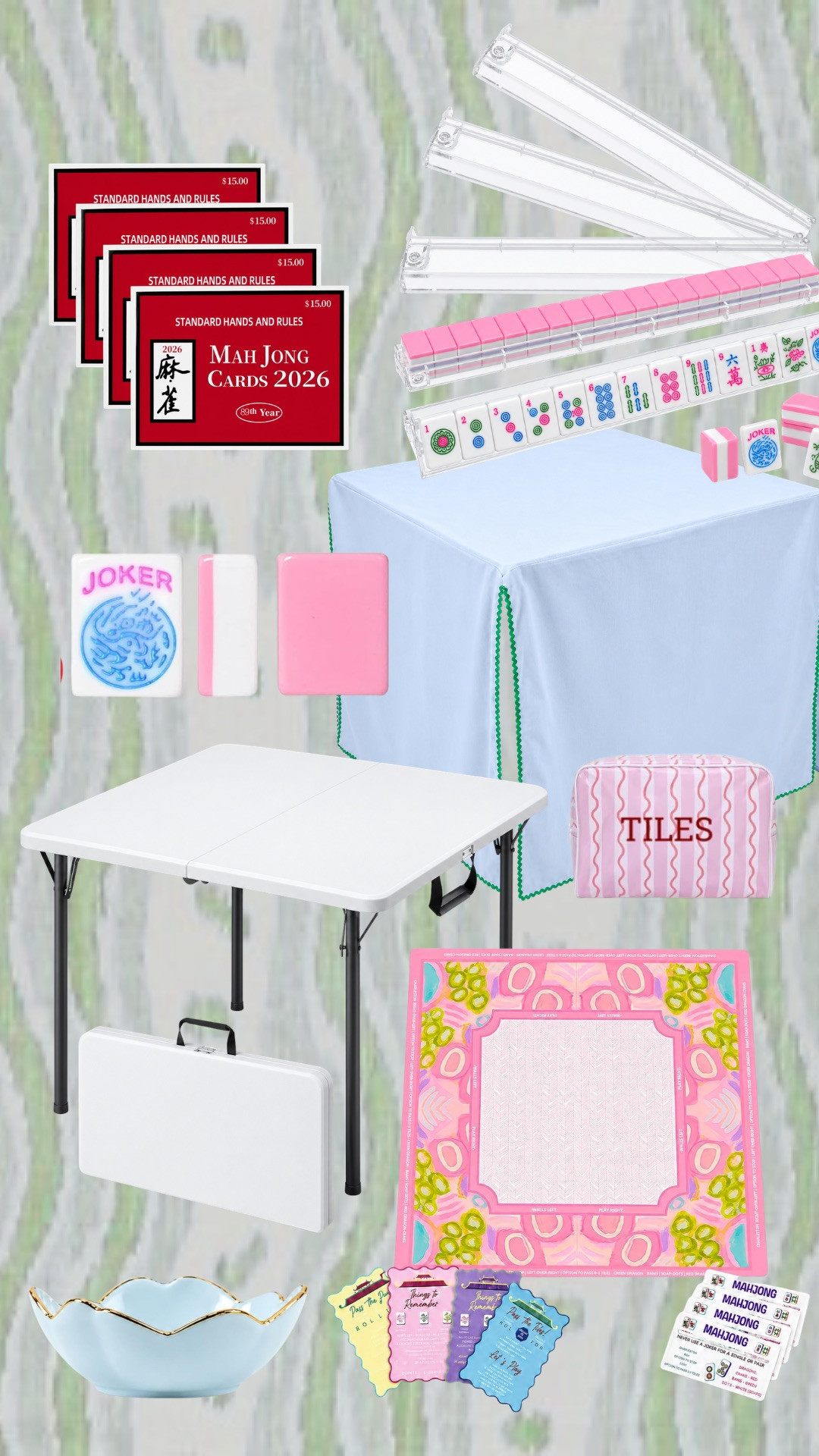 The Mahjong set up that everyone needs!! I own & love every item!

#TheSouthernSource #Mahjong #AmazonFinds 

 #LTKmorningroutine #LTKstorytime #LTKHome
