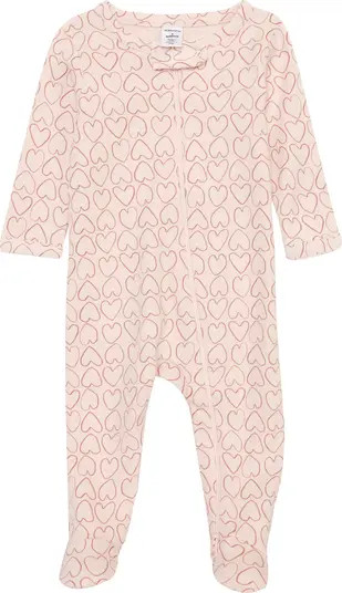 Print Cotton Footie | Nordstrom