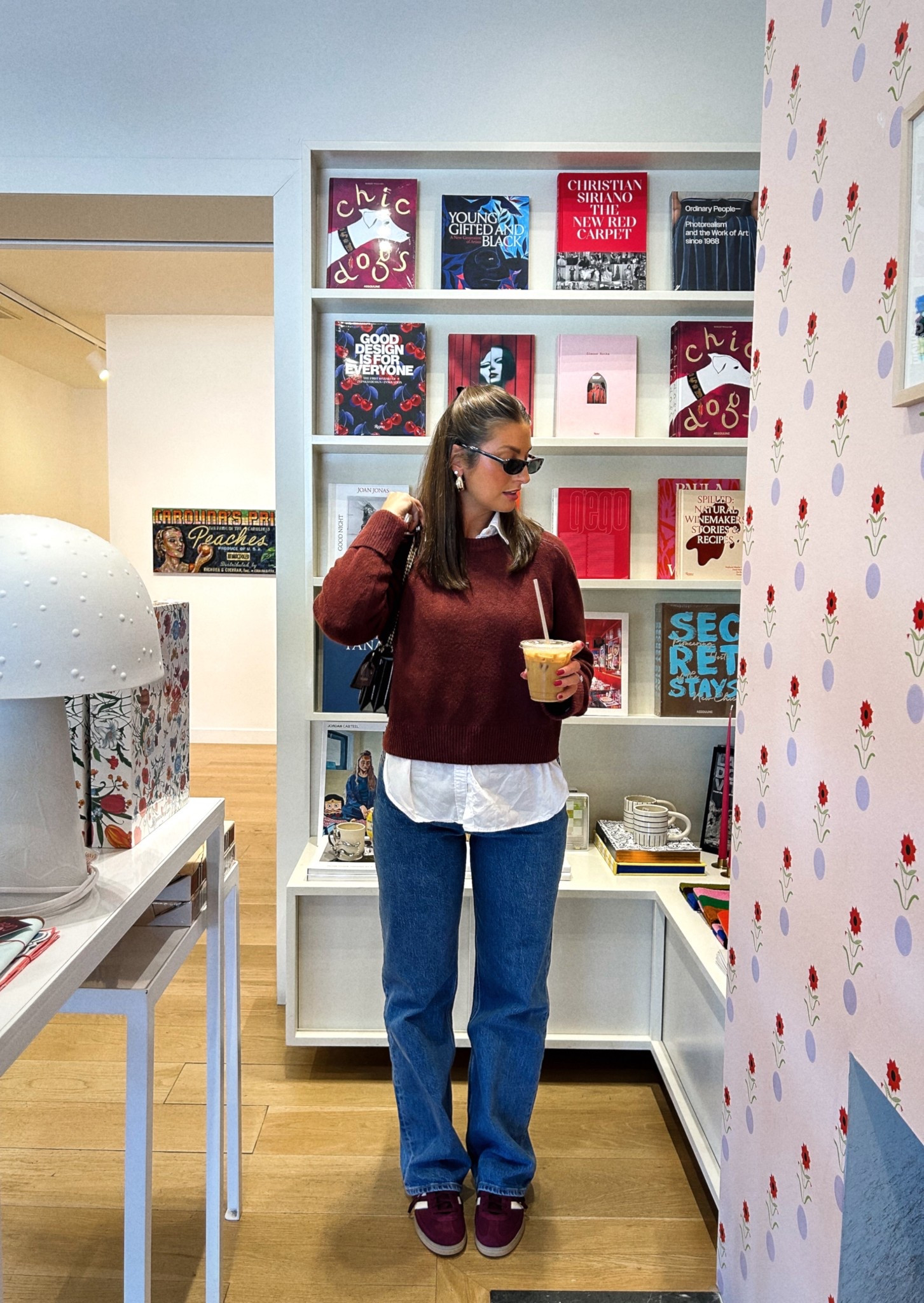 The scholar trend is in for 2025 and this is an easy way to play into it without going full steam. The while fit is 45% off with code AFLTK this weekend only! Wearing a small in the sweater and size 29 jeans. 

#LTKStyleTip #LTKFallSale #LTKFindsUnder100