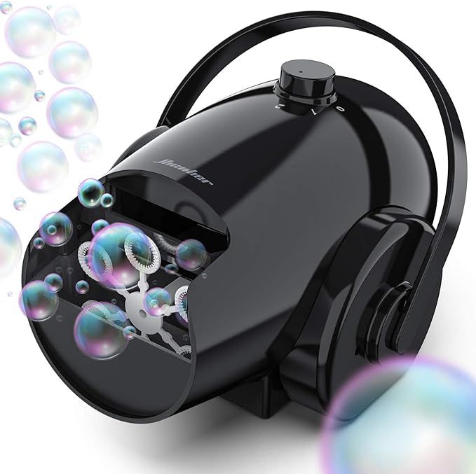 Hicober Automatic Bubble Machine for Kids, Portable Professional Bubble Machine for Parties, Bubb... | Amazon (US)