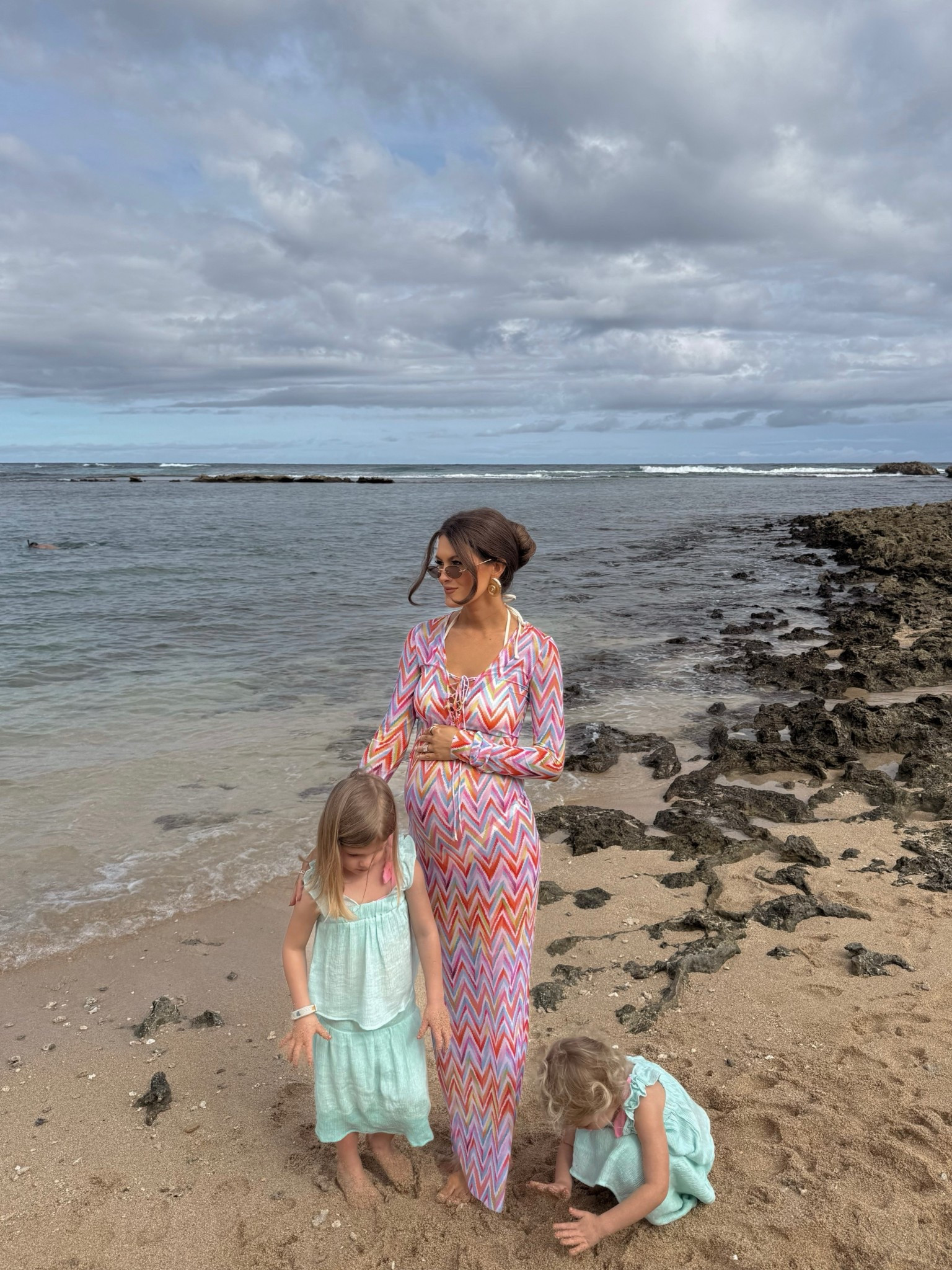 What we wore for a beach day in Hawaii! This cover-up is Missoni but there are a bunch of similar ones linked here!

#LTKBump #LTKTravel #LTKKids