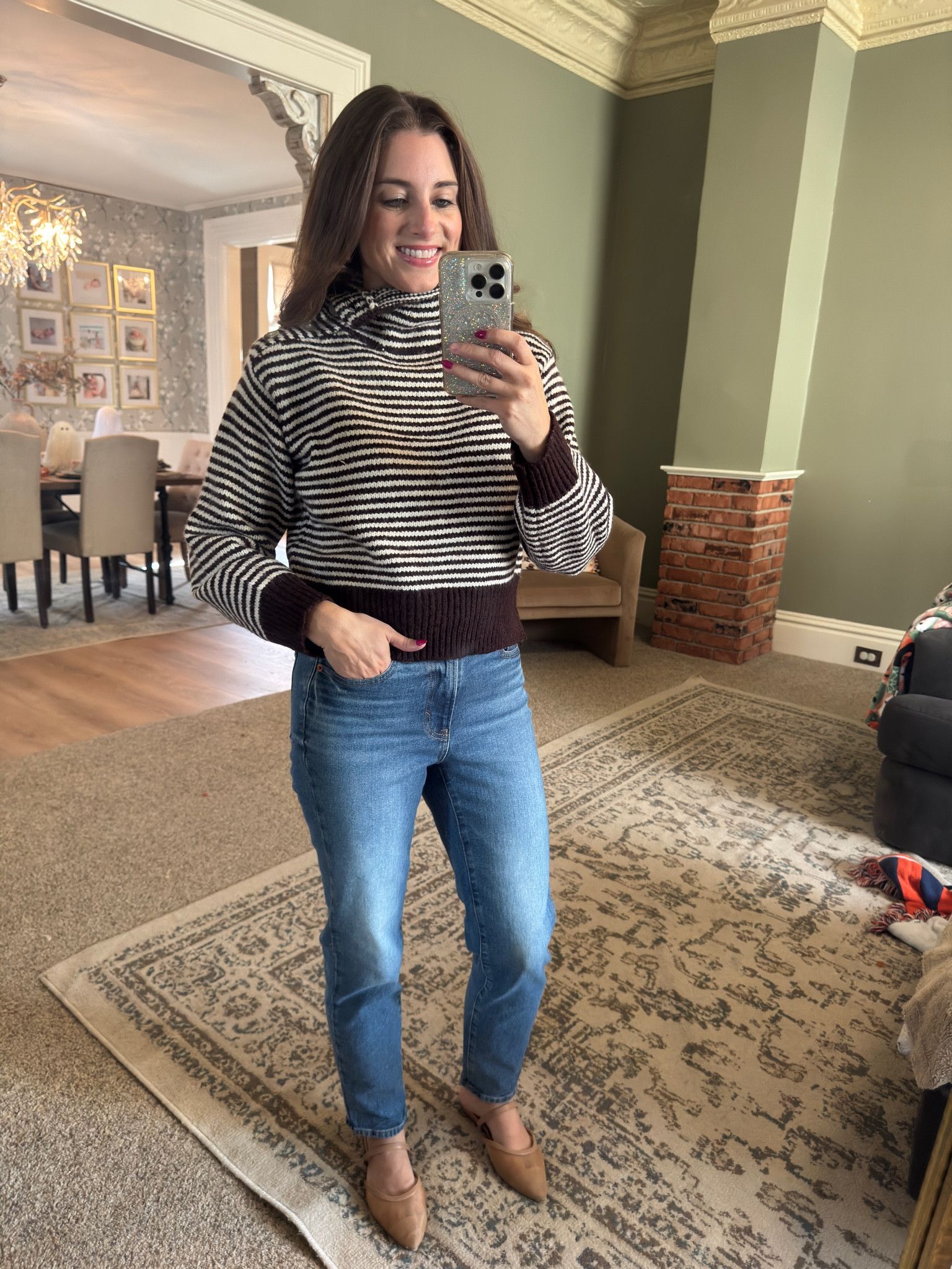 Cozy sweater season is here! This button neck turtleneck is super soft and perfect crop length. 

#LTKFindsUnder50 #LTKStyleTip #LTKSeasonal