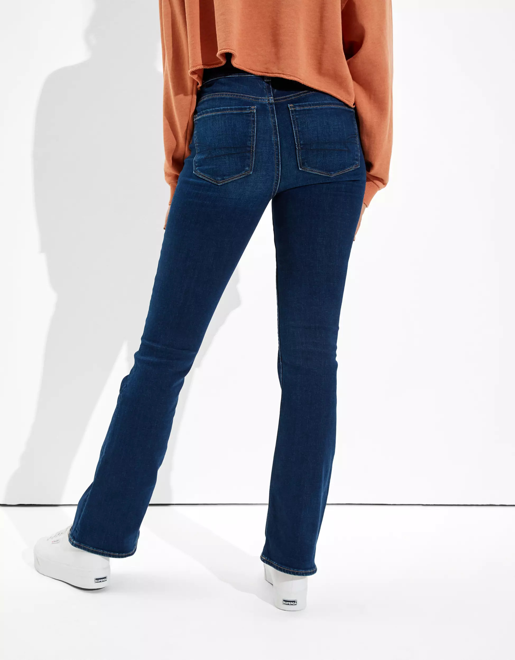 AE High-Waisted Artist® Flare Jean | American Eagle Outfitters (US & CA)