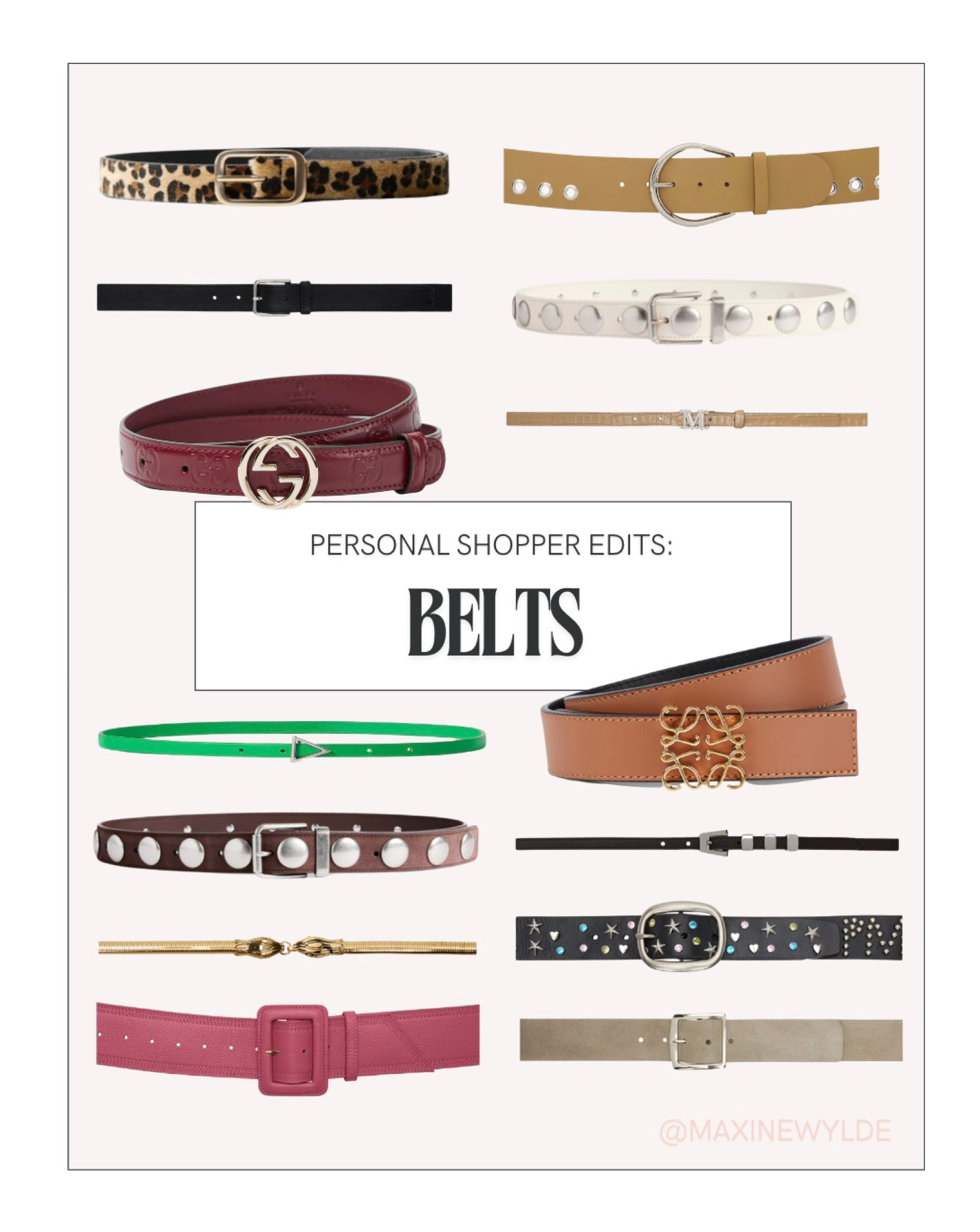 A collection of belts to wear with your favourite denim or to cinch in a blazer or jacket! Have linked a few that I love that vary in price 💖 

#LTKaustralia #LTKstyletip #LTKspring