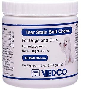 Tear Stain Soft Chews 65ct by Vedco | Amazon (US)