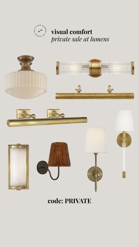 Private sale at Lumens for Visual Comfort lighting. Use code PRIVATE for 15% off. Visual Comfort is a splurge but they have impeccable design and quality. Rounded up some we have in our home + my favorites. 

#LTKSaleAlert #LTKHome #LTKStyleTip