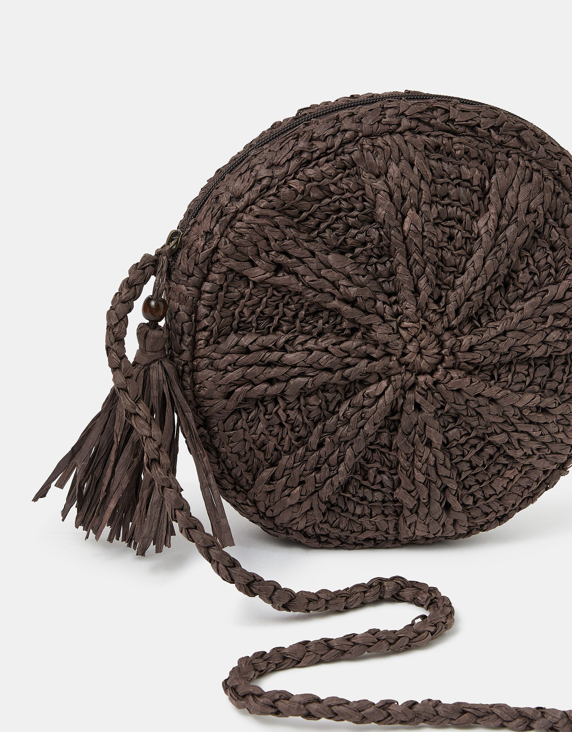 Raffia Circle Crossbody Bag | Accessorize (Global)