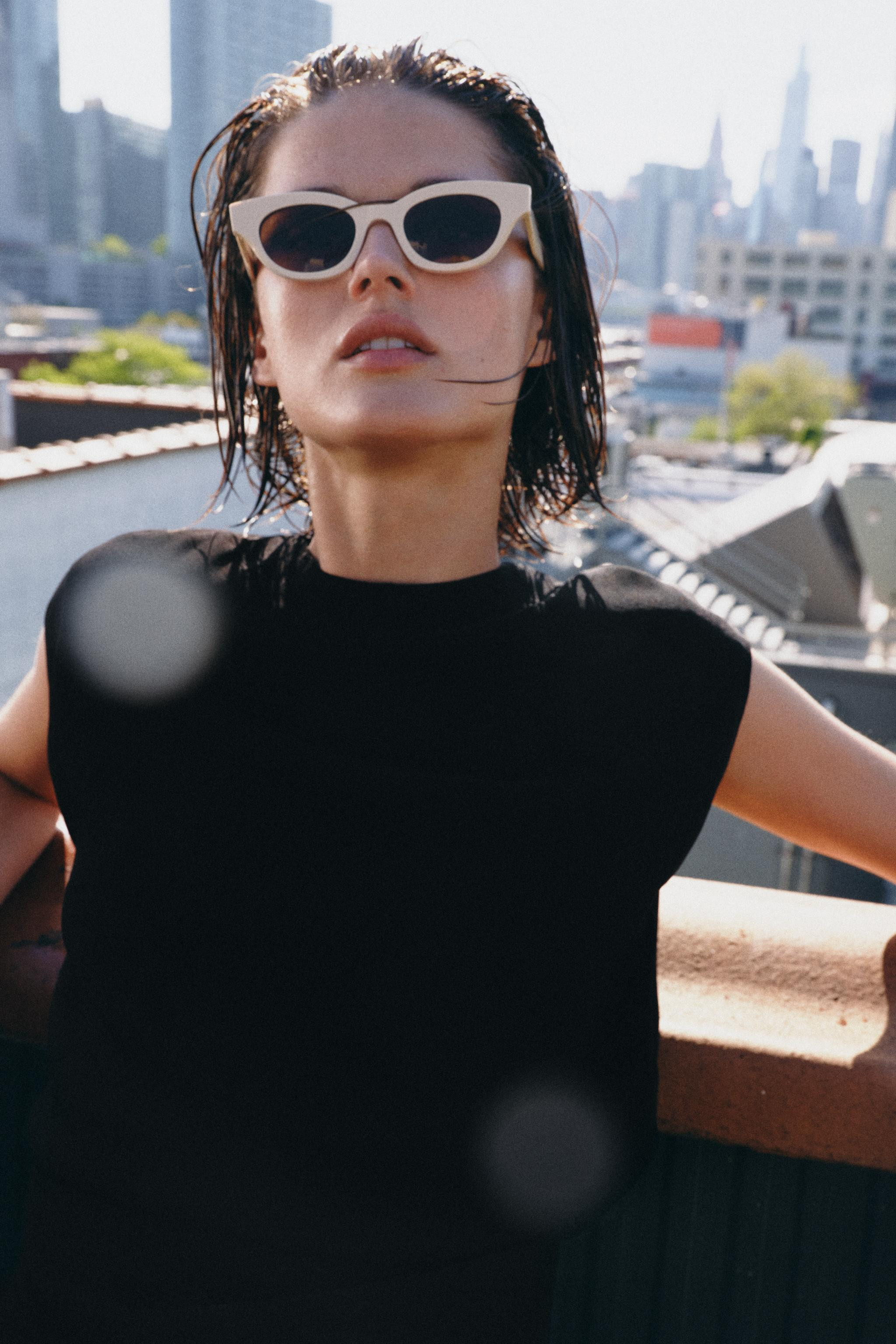 PREPPY CATEYE SUNGLASSES | Zara UK