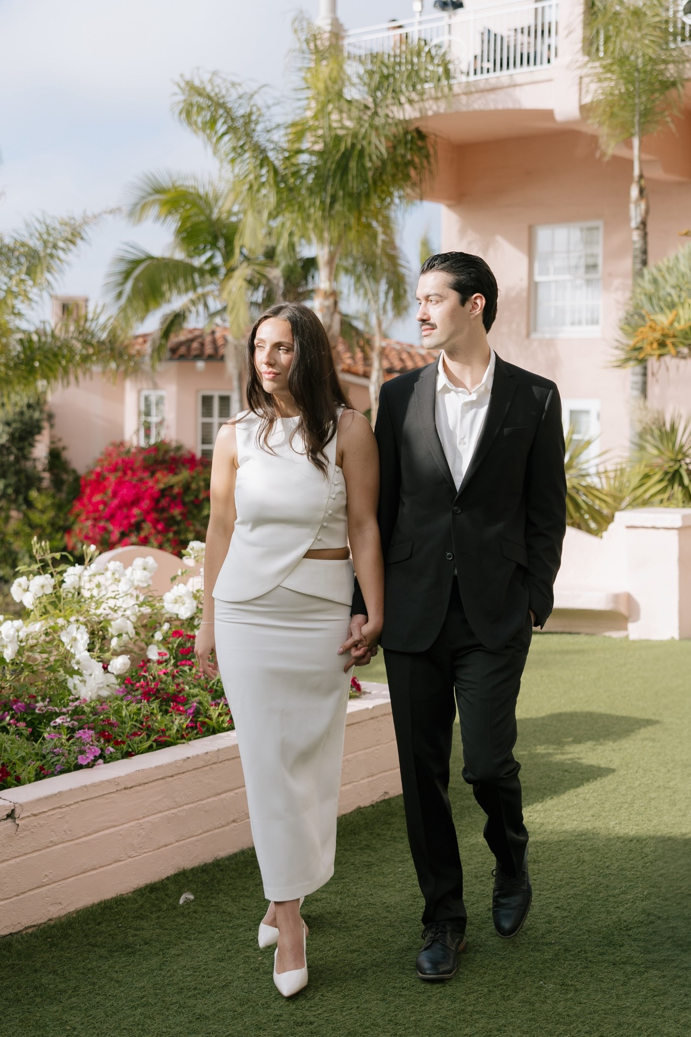 Engagement photos outfit 🤍 wearing a small in top & medium bottom 

#LTKStyleTip #LTKWedding #LTKFindsUnder100