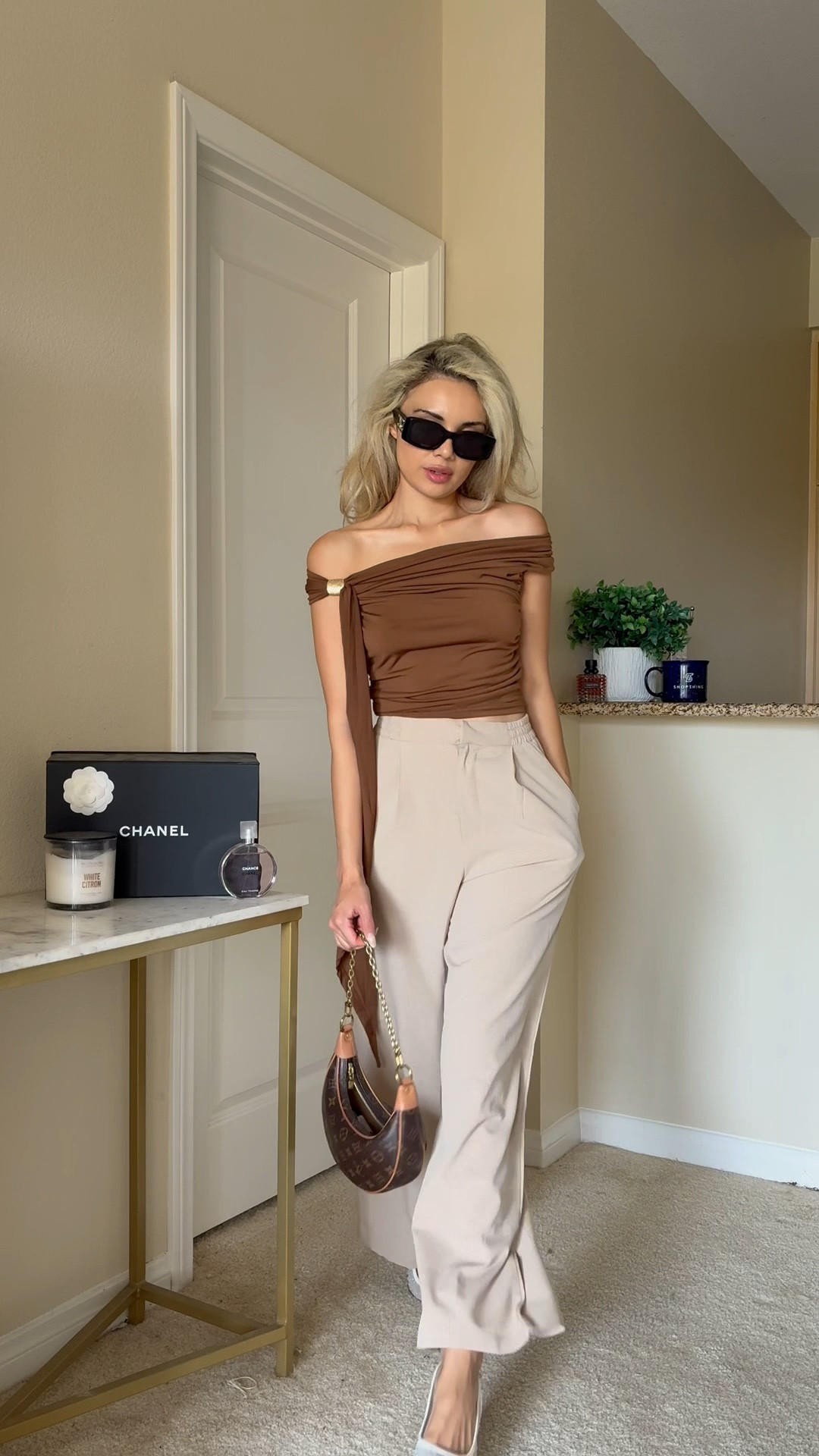 Brown tones outfit, work outfit, brown top and trousers, spring outfit for work 

#LTKSeasonal #LTKStyleTip