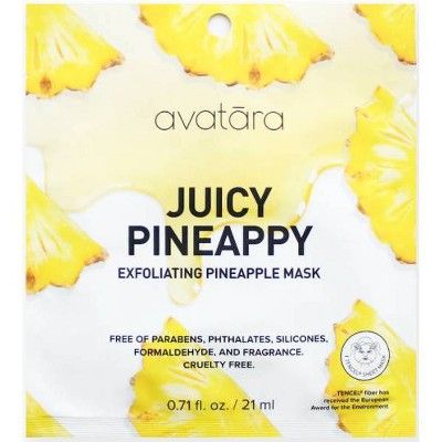 Avatara Pineappy Exfoliating Mask - 0.7 fl oz | Target