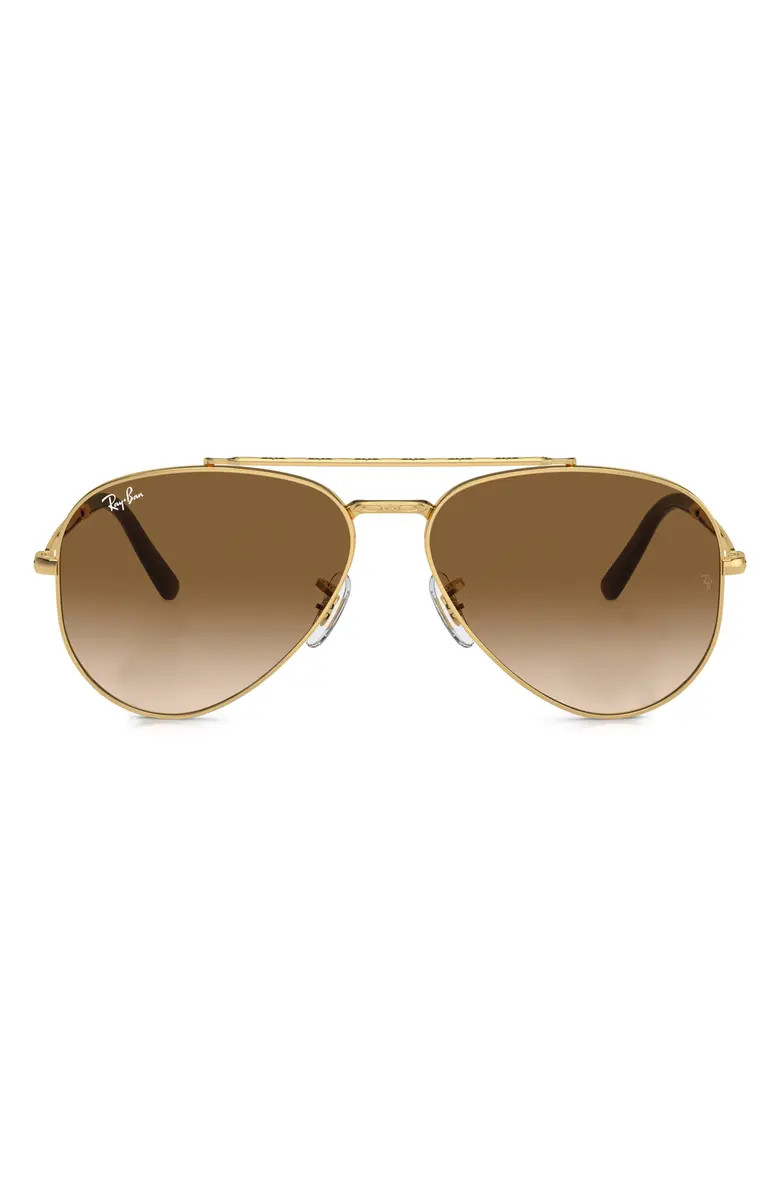 New Aviator 58mm Gradient Sunglasses | Nordstrom