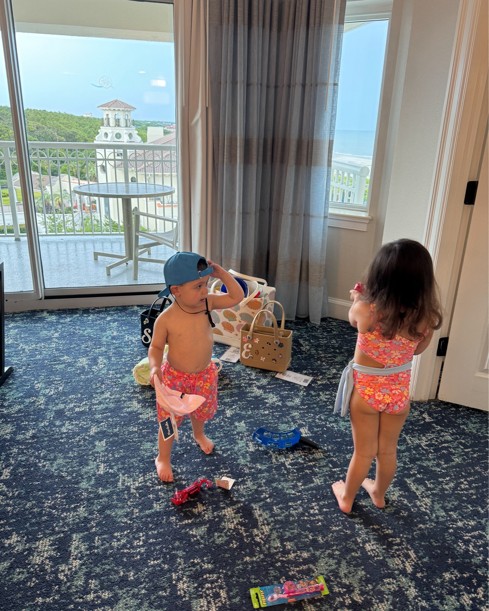 Matching family swimsuits. Family matching. Beach vacation. One piece swimsuit. Cut out swimsuit. Family swimwear. Pink Lily. Matching swimsuits. Beach bag. Bogg bag. Toddler boy. Toddler girl. 

#LTKFamily #LTKKids #LTKTravel