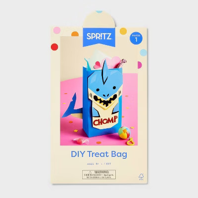 Valentine's Day Shark Sticker Kit and Paper Bag - Spritz™ | Target