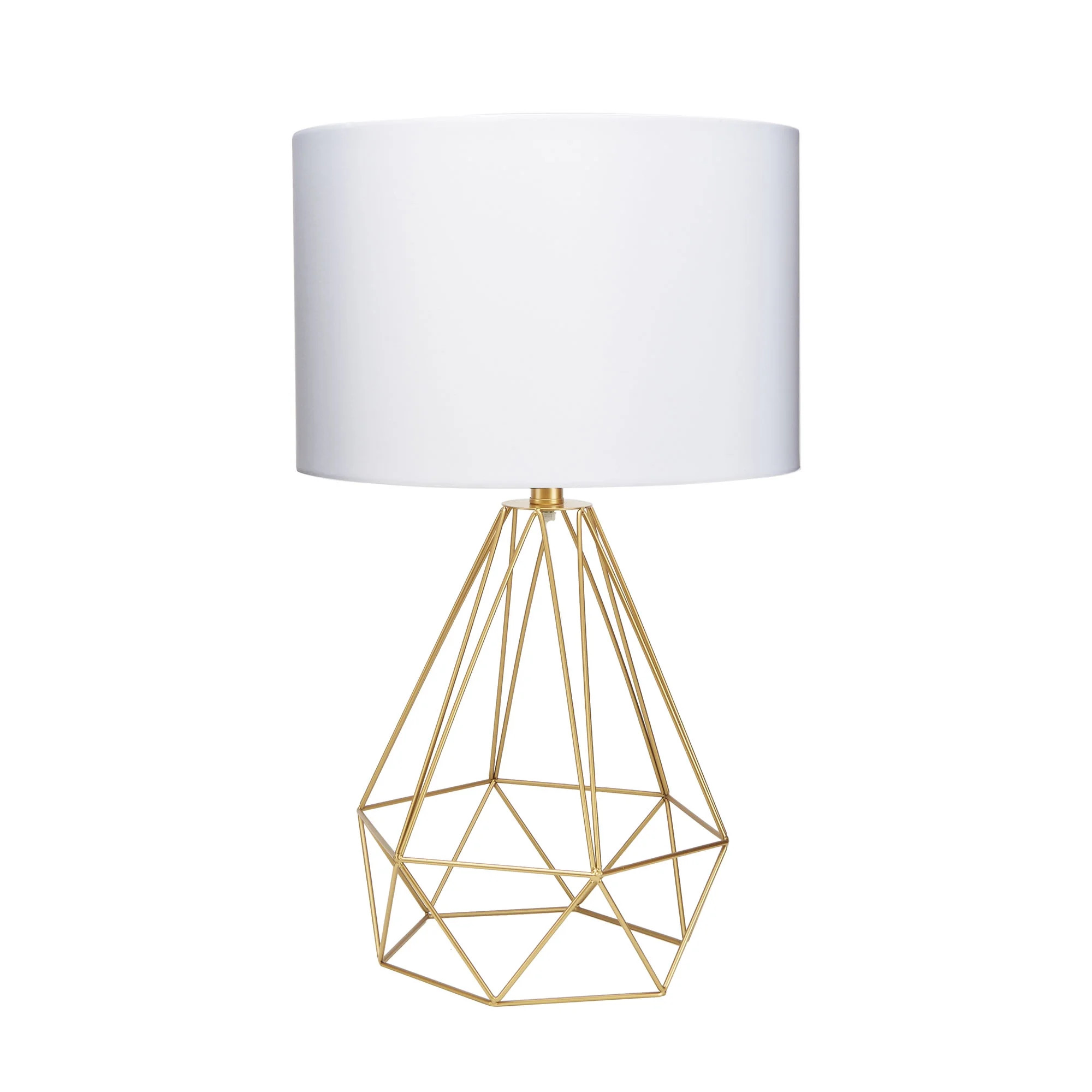 Celeste 26” Wire Prism Table Lamp, Gold | Walmart (US)