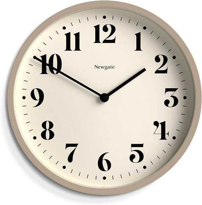 NEWGATE® Number Four Modern Wall Clock - Small Wall Clocks - Round Clock - Kitchen Clock - Clock... | Amazon (US)