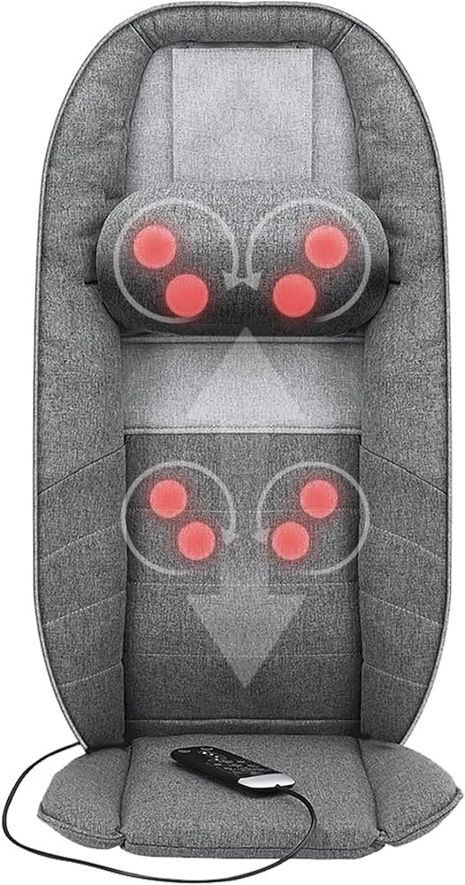 Homedics Total Recline Massage Cushion, Ultimate Versatility, Sit Up, Lean Back, Lie Down, Soothi... | Amazon (US)