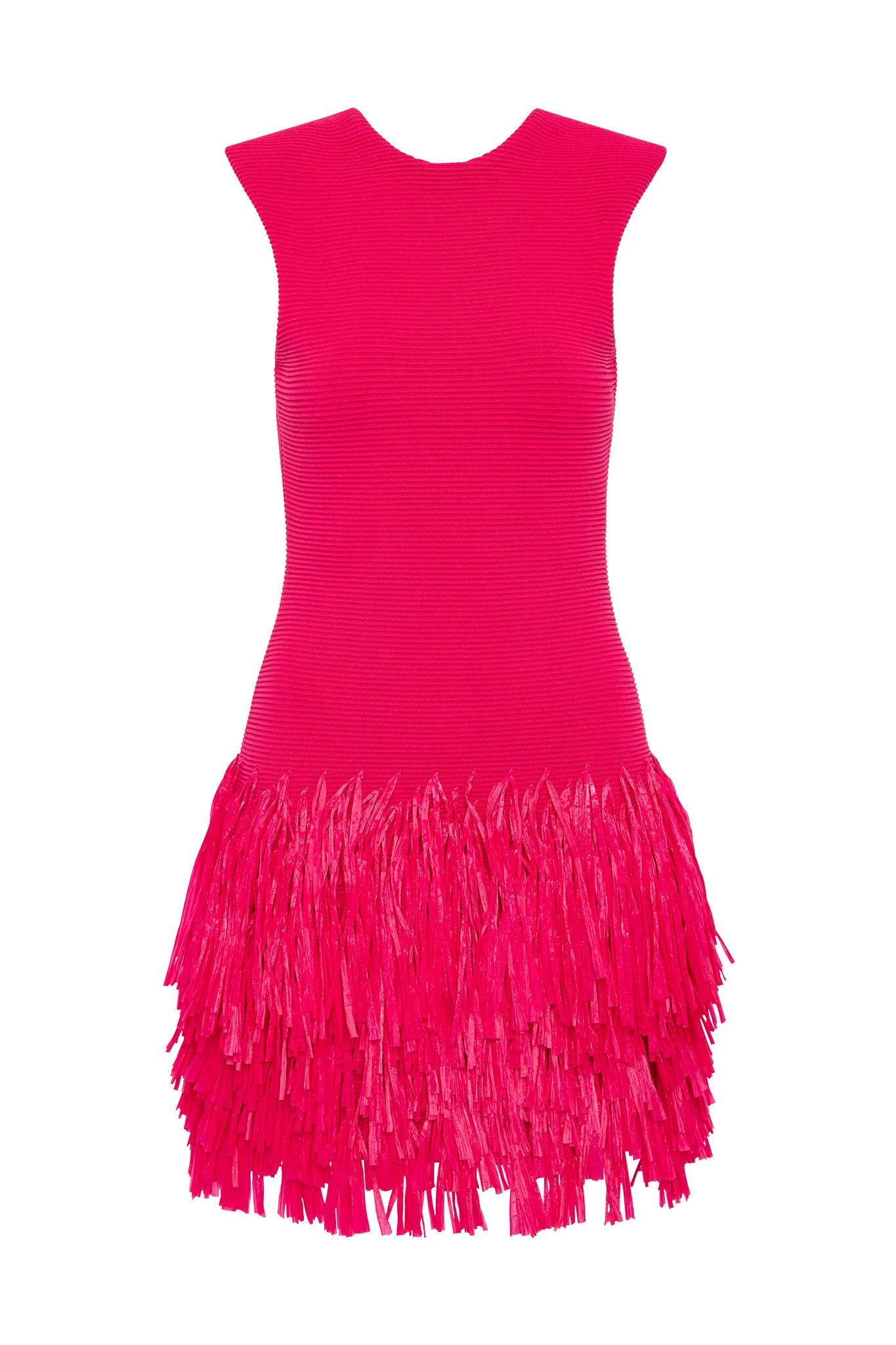 Rushes Raffia Knit Mini Dress | aje. (US, UK, Europe, ROW)