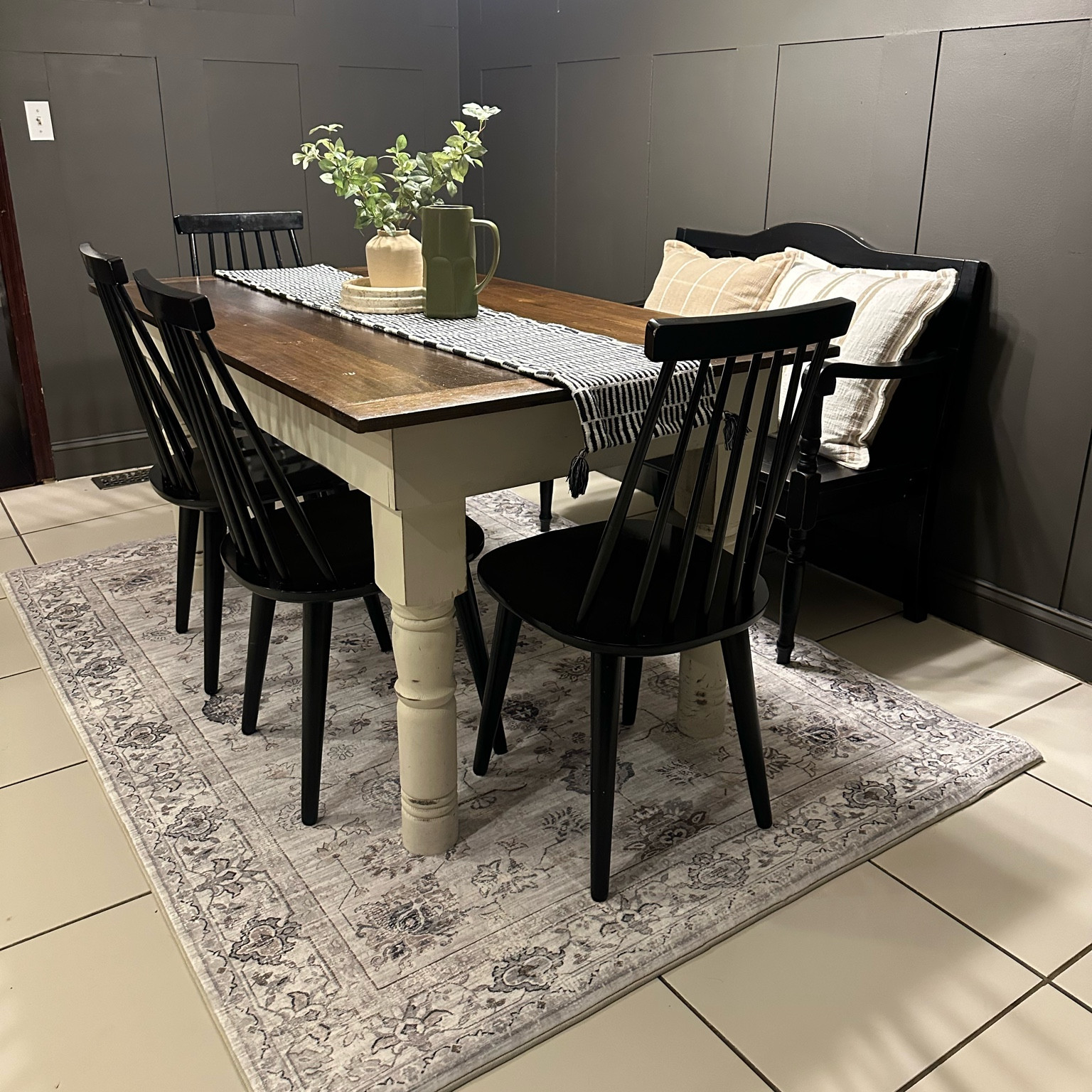 Linking my new rug & pillows from Walmart. They were perfect for our kitchen nook. 

#LTKstyletip #LTKhome