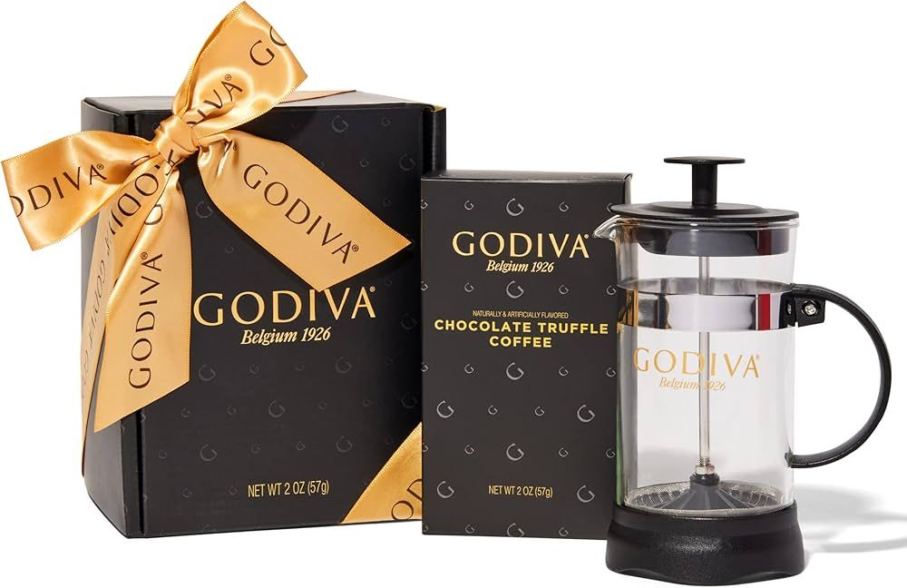 Thoughtfully Godiva Coffee Gift Set, Includes French Press Coffee Maker and Godiva Chocolate Truf... | Amazon (US)