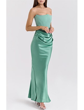Persephone Strapless Corset Maxi Dress | David Jones (Australia & New Zealand)