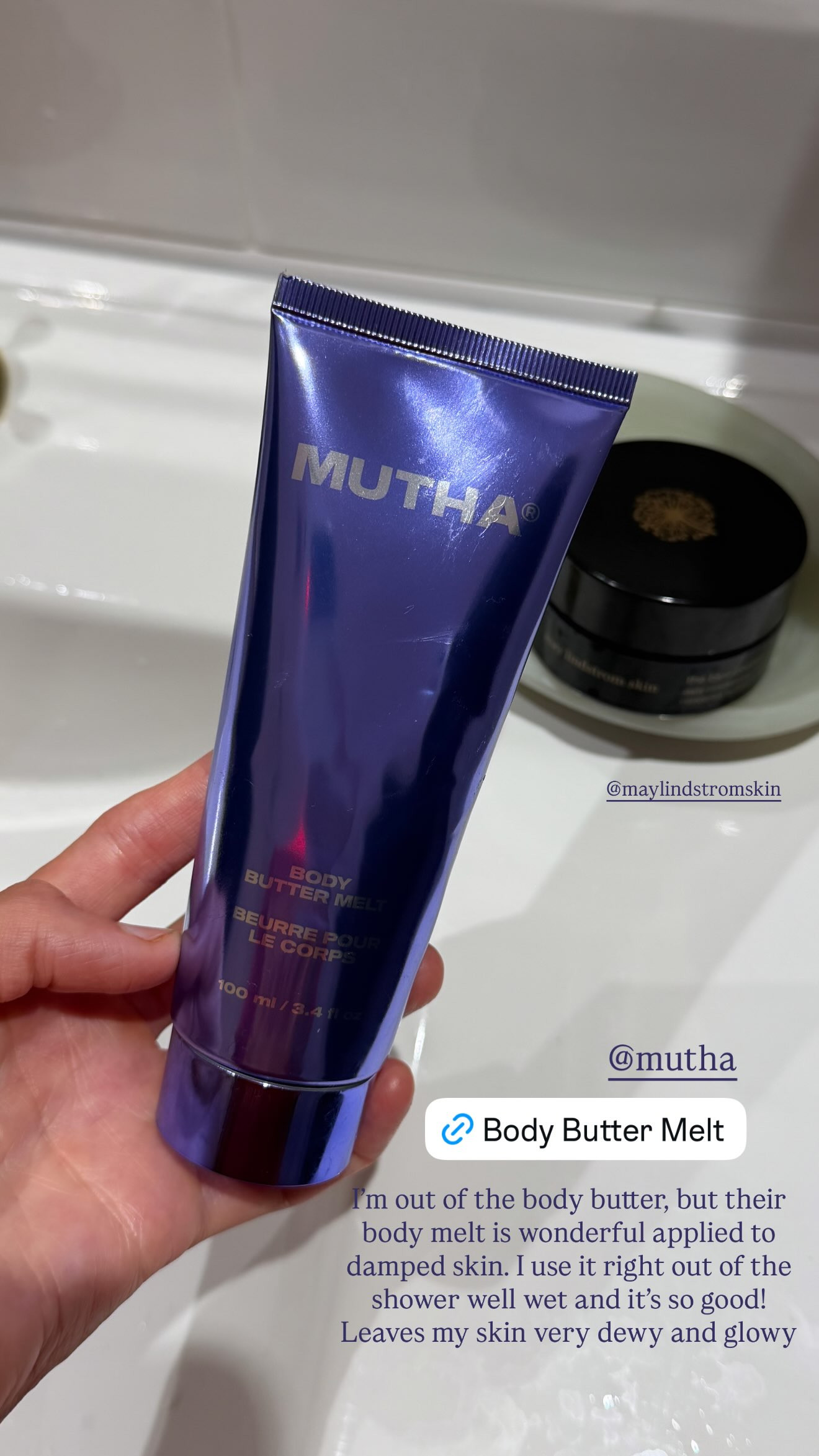 I'm out of the body butter, but their body melt is wonderful applied to damped skin. I use it right out of the shower well wet and it's so good!

Leaves my skin very dewy and glowy

#LTKgrwm #LTKselfcare #LTKBeauty