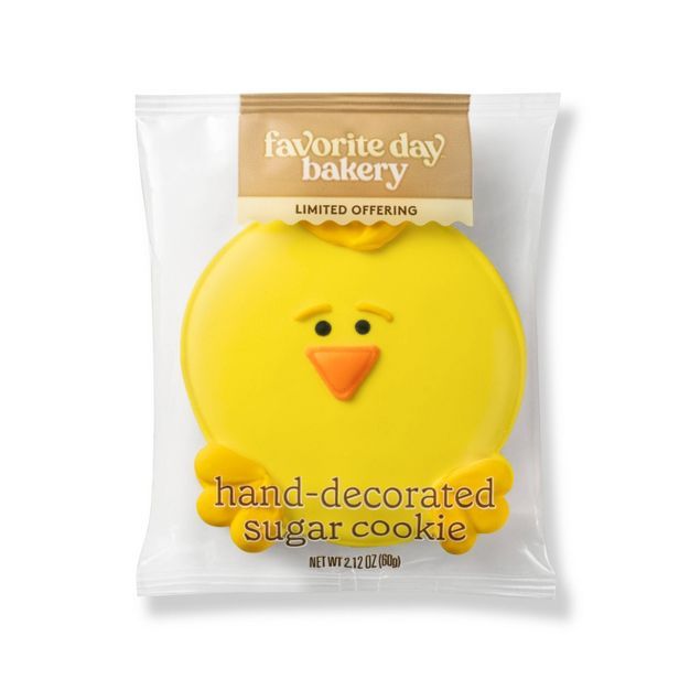Easter Baby Chick Sugar Cookie - 2.12oz - Favorite Day™ | Target