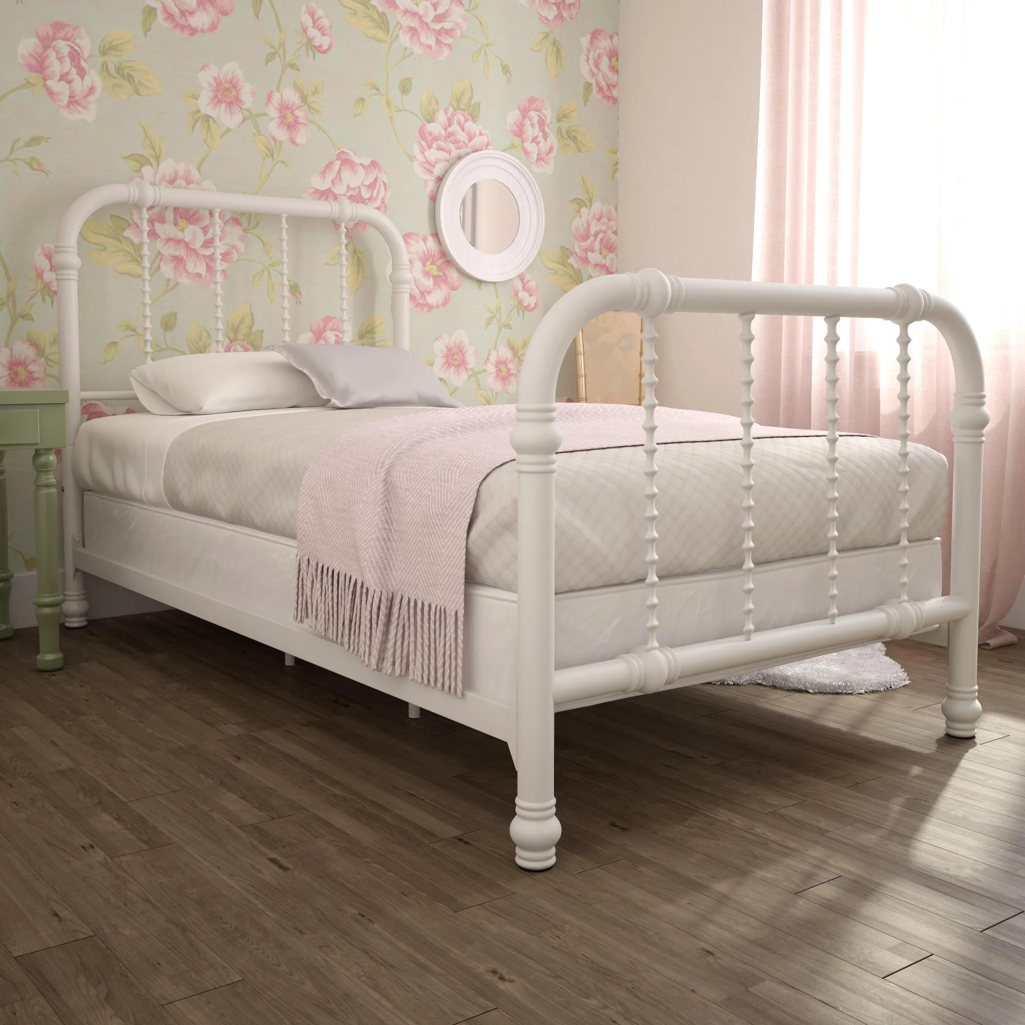 Dhp Kids Jenny Lind Metal Bed, Twin, White | Walmart (US)