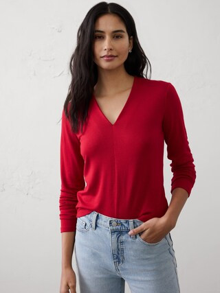 Soft Luxe Top | Banana Republic Factory