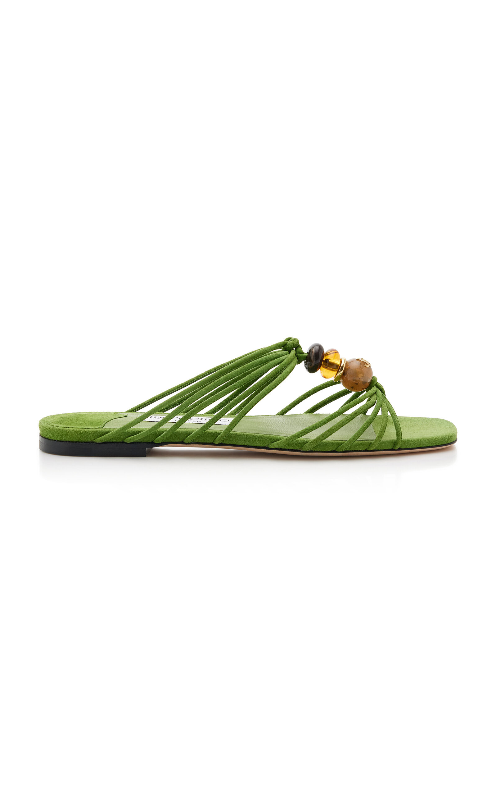 Lova Beaded Suede Mules | Moda Operandi (Global)