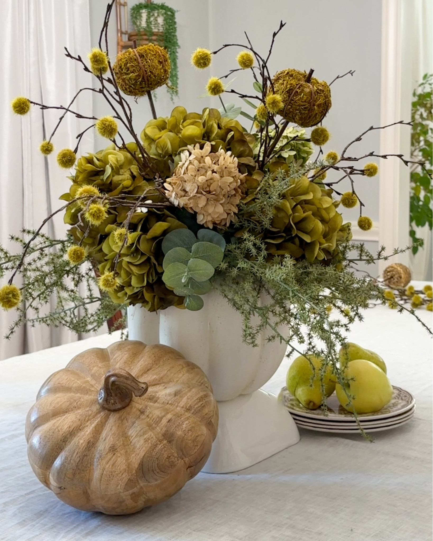 Fall decor | Pumpkin flower arrangement | perfect centerpiece for dining room table 

#LTKSeasonal #LTKhome #LTKHoliday