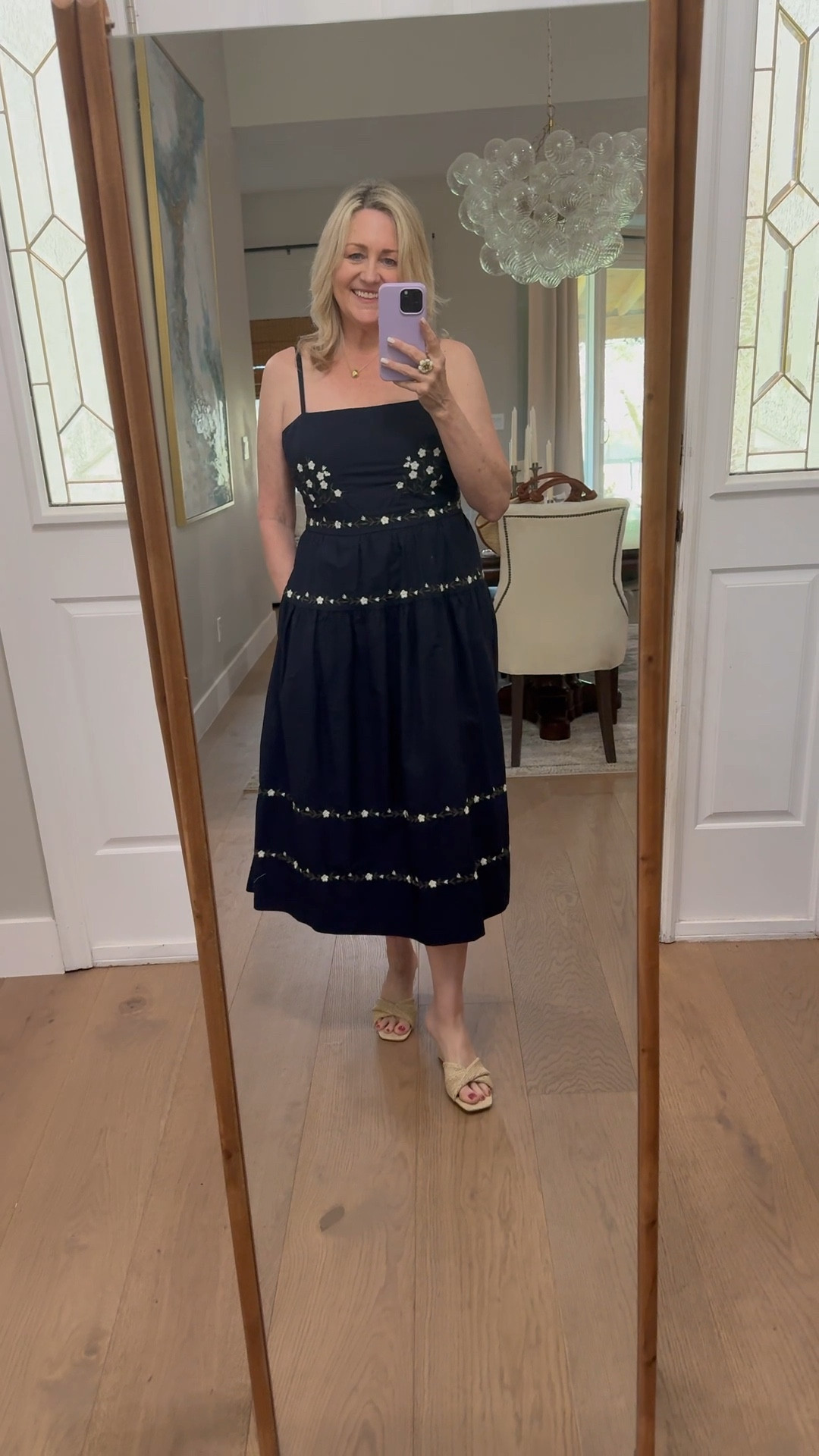 Such a pretty embroidered midi dress. Spring dress, Easter dress.


#LTKootd #LTKOver40 #LTKSeasonal