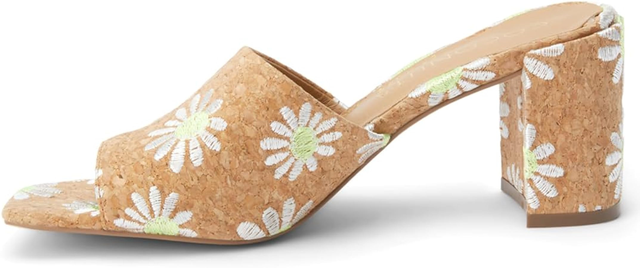 Coconuts by Matisse Womens Kristin Block Dress Sandals Mid Heel 2-3" - Beige | Amazon (US)