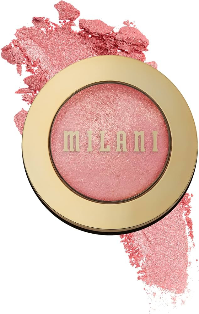 Milani Baked Blush - Dolce Pink (0.12 Ounce) Cruelty-Free Powder Blush - Shape, Contour & Highlig... | Amazon (US)