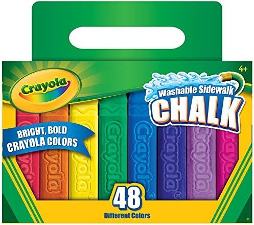 Crayola 48 Count Sidewalk Chalk (51-2048) | Amazon (US)