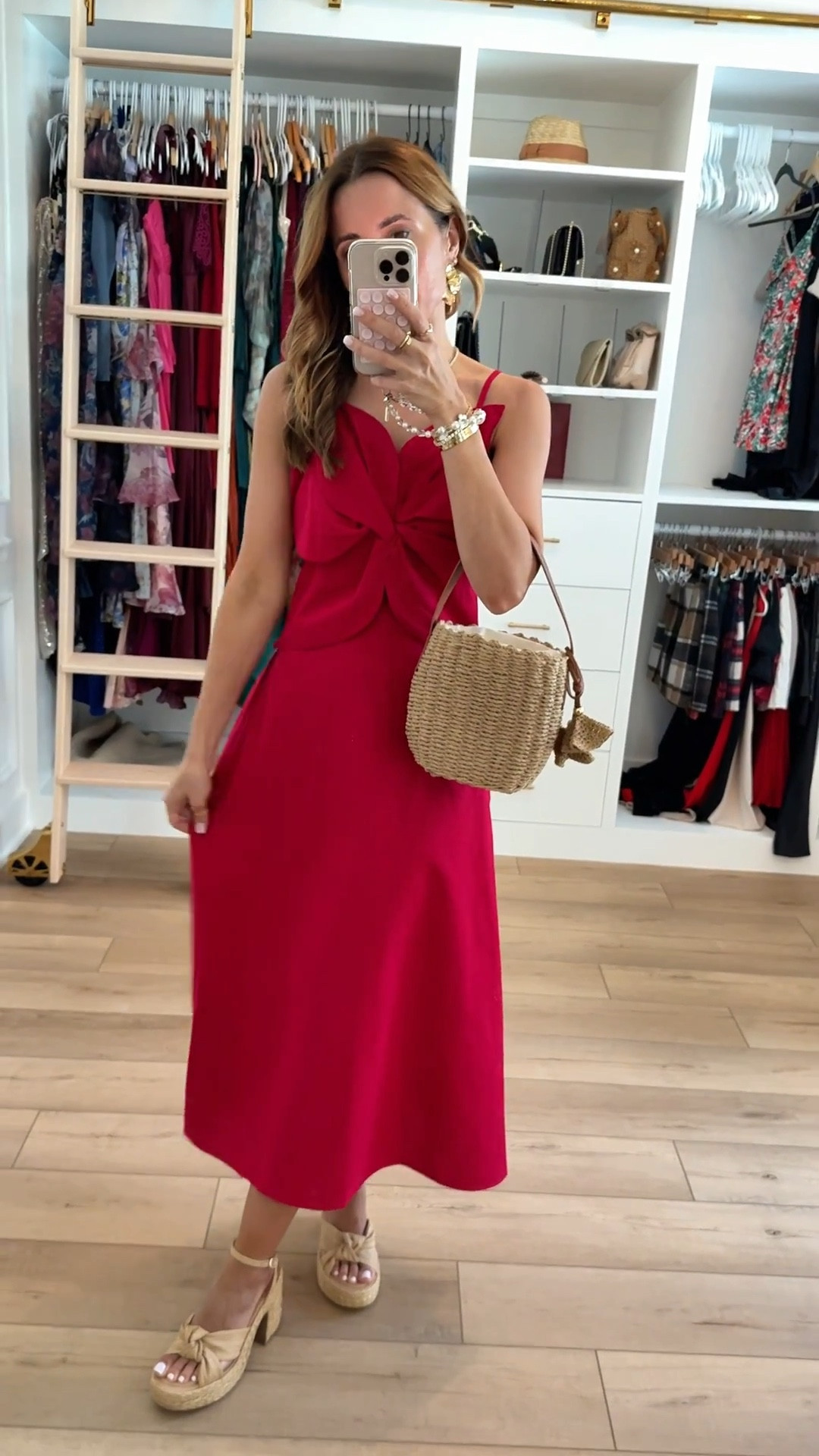 New Target arrivals. Midi dress in XS. Target resort wear. Target vacation outfits. Target vacation dresses. Target resort outfits. Summer dresses. Baby shower dress. Wedding shower dress. Spring dresses. Neutral wedges are TTS. 

#LTKWedding #LTKTravel #LTKootd