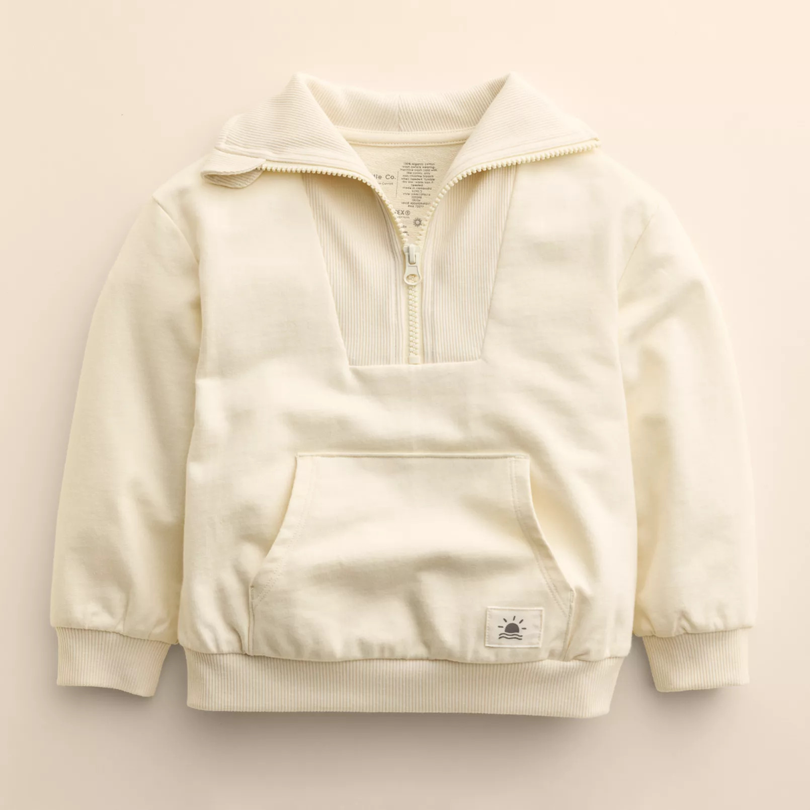 Baby & Toddler Little Co. By Lauren Conrad Organic Quarter Zip Pullover | Kohl's